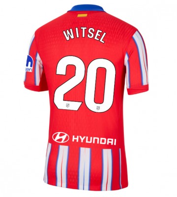 Atletico Madrid Axel Witsel #20 Primera Equipación 2024-25 Manga Corta